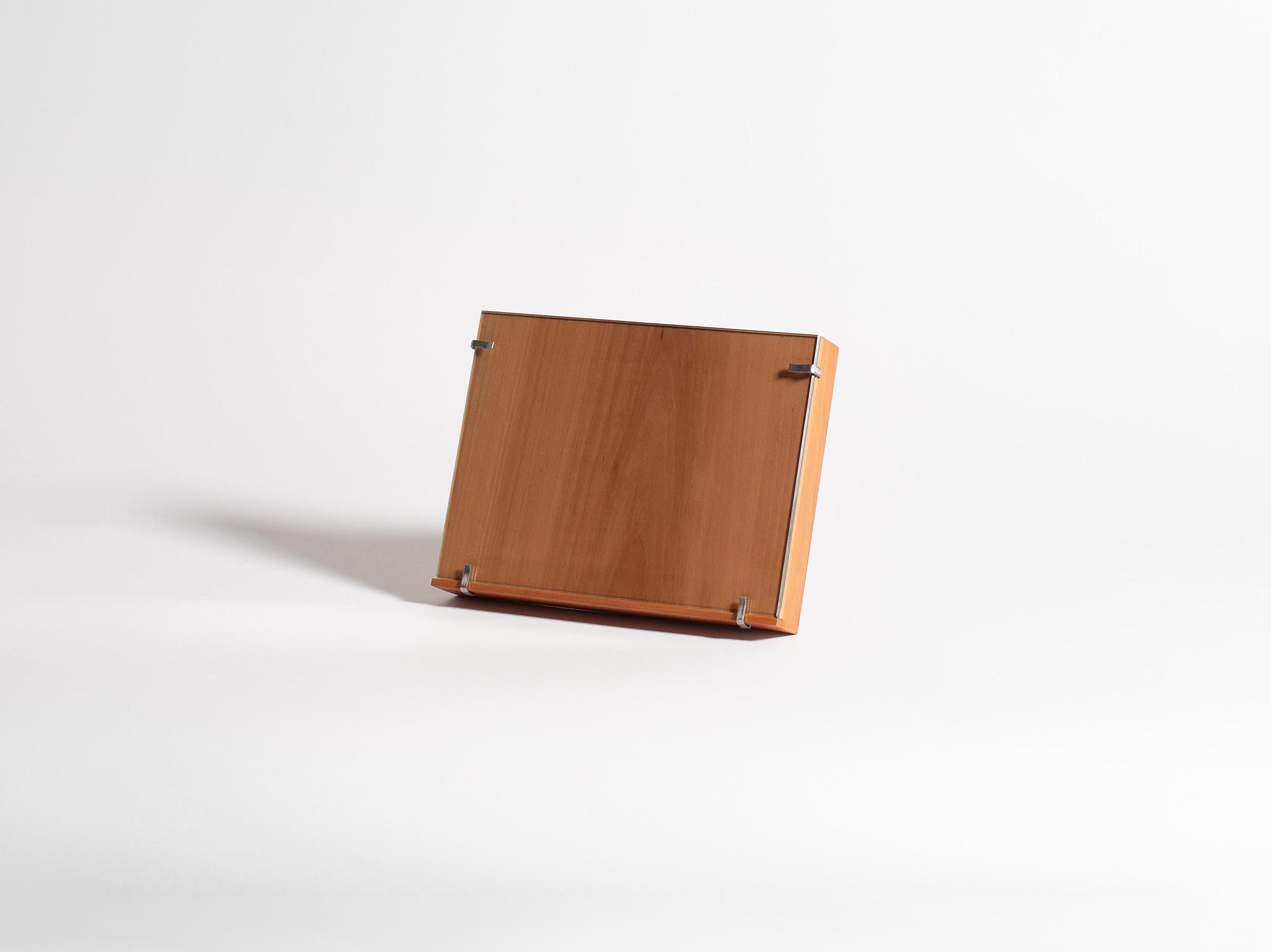 SMALL LANDSCAPE PEAR WOOD FRAME IN NATURAL BROWN