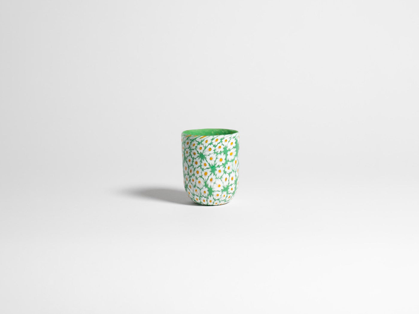full murrina glass white green Product Back 4