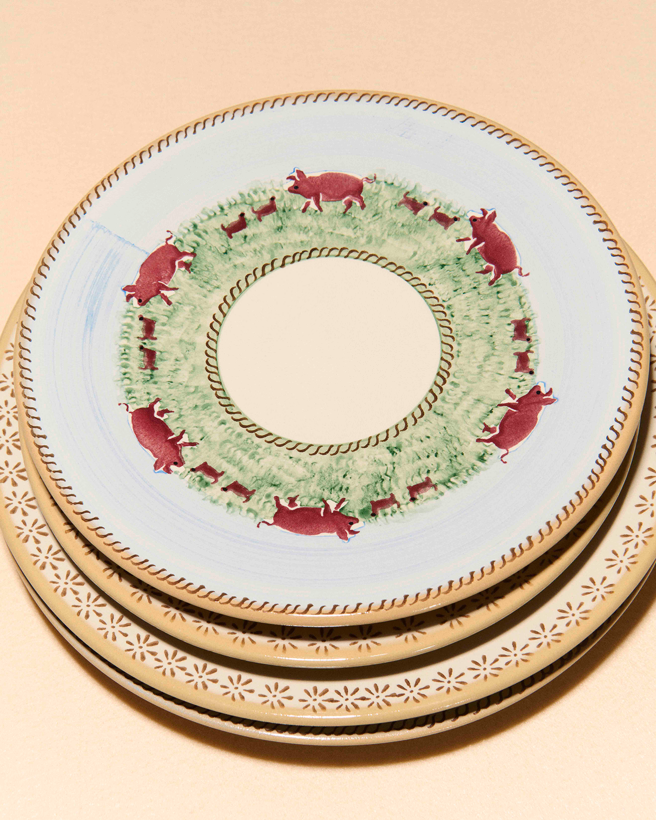 everyday plate blue multi Still Life 2