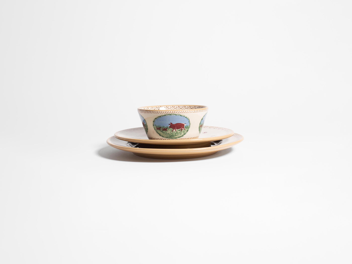 small angle bowl white multi Product Group 3