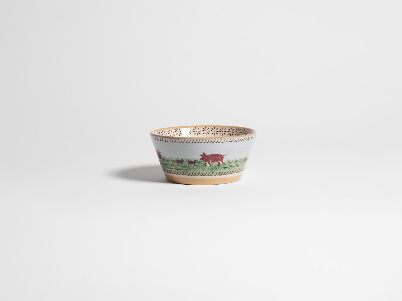 small angle bowl blue multi Product Front 1