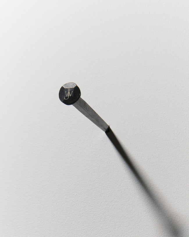 SET OF ROSEHEAD TRADITIONAL STEEL NAILS IN BLACK