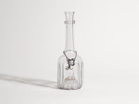 victorian novelty silver cut out letter wine label silver Product Front 1