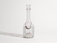 VICTORIAN SILVER ARMORIAL WINE LABEL IN SILVER