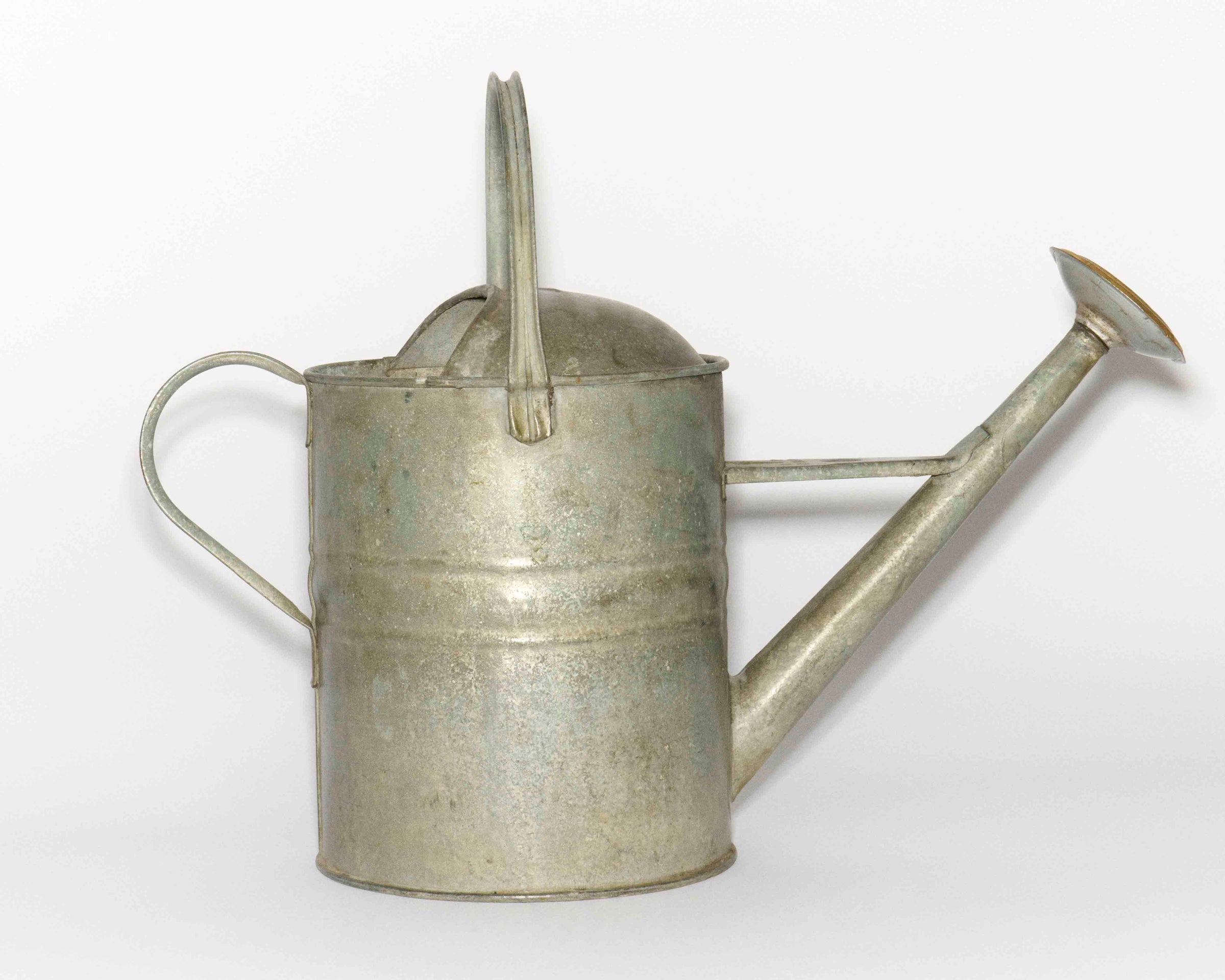 vintage english watering can brown Still Life 1