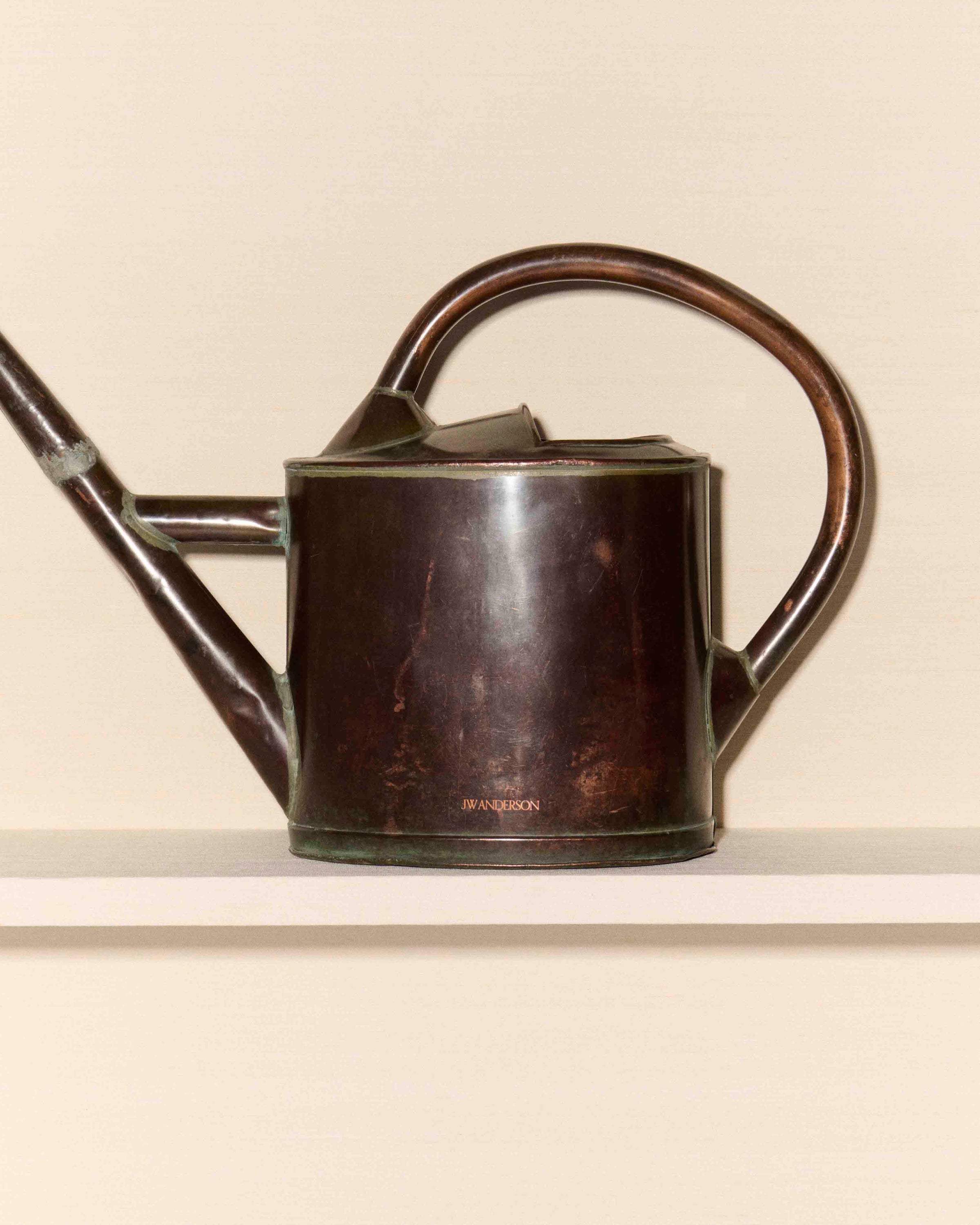 vintage french copper watering can brown Still Life 1