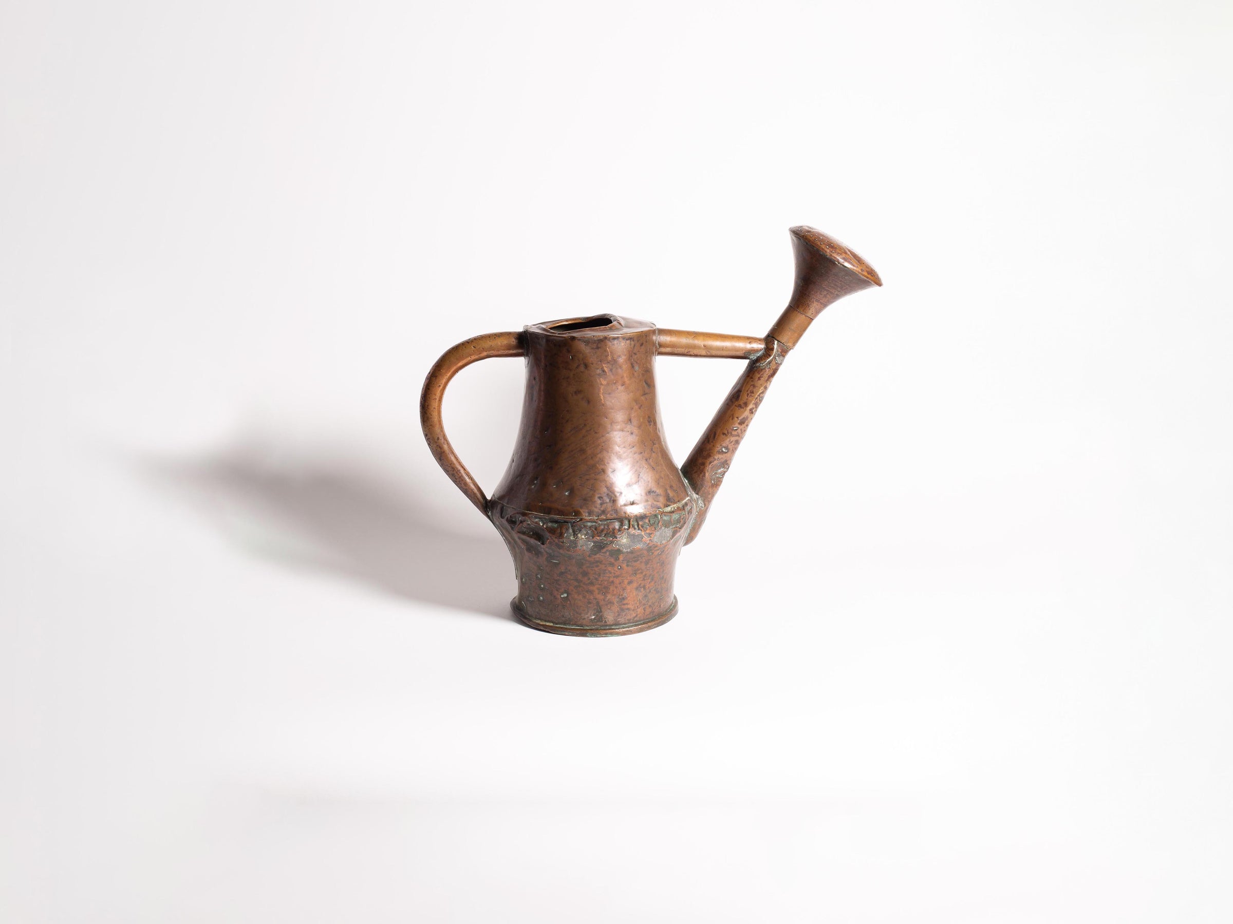 antique french watering can 4 brown Product Side 4
