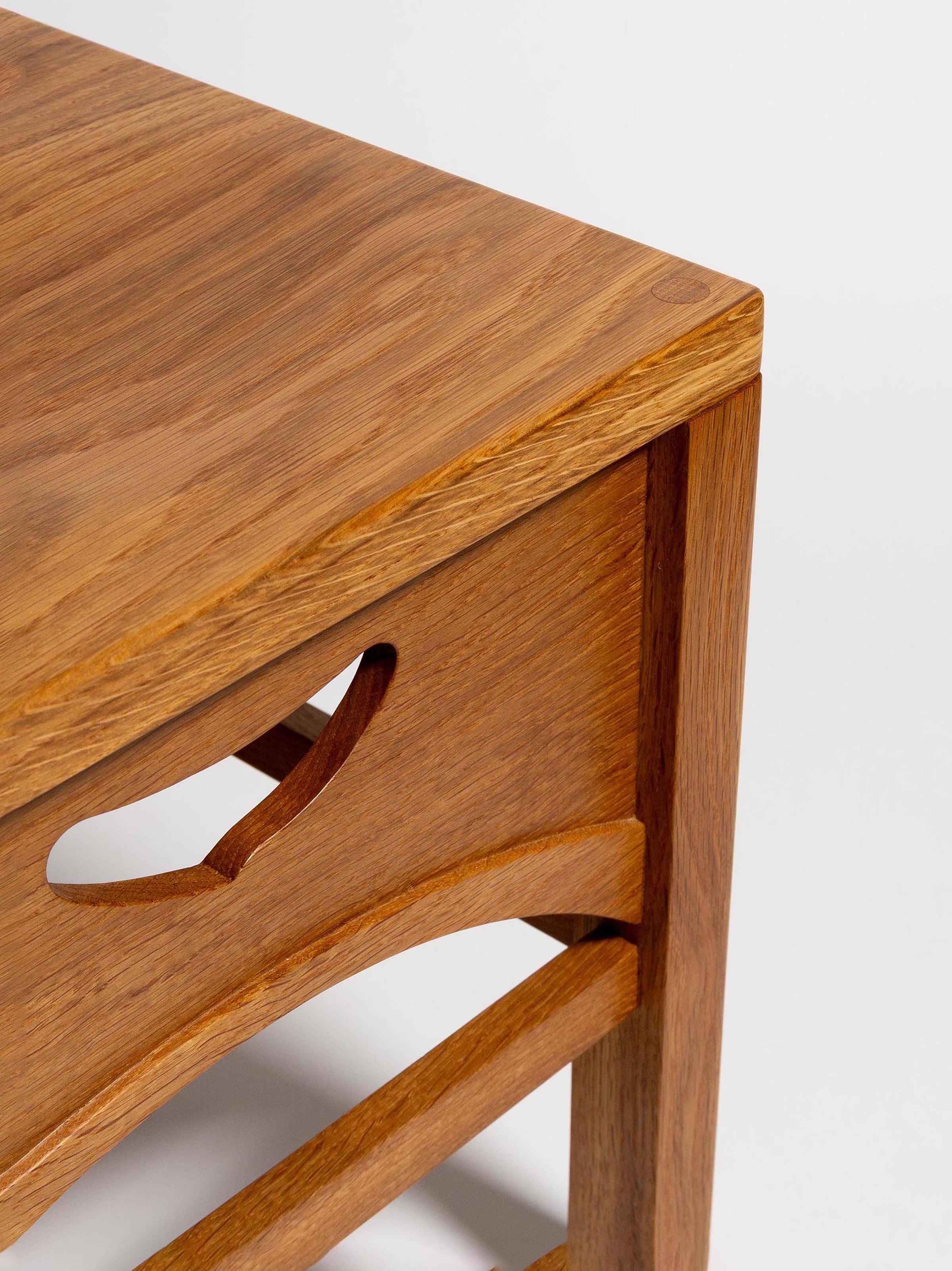 MACKINTOSH STOOL IN OAK