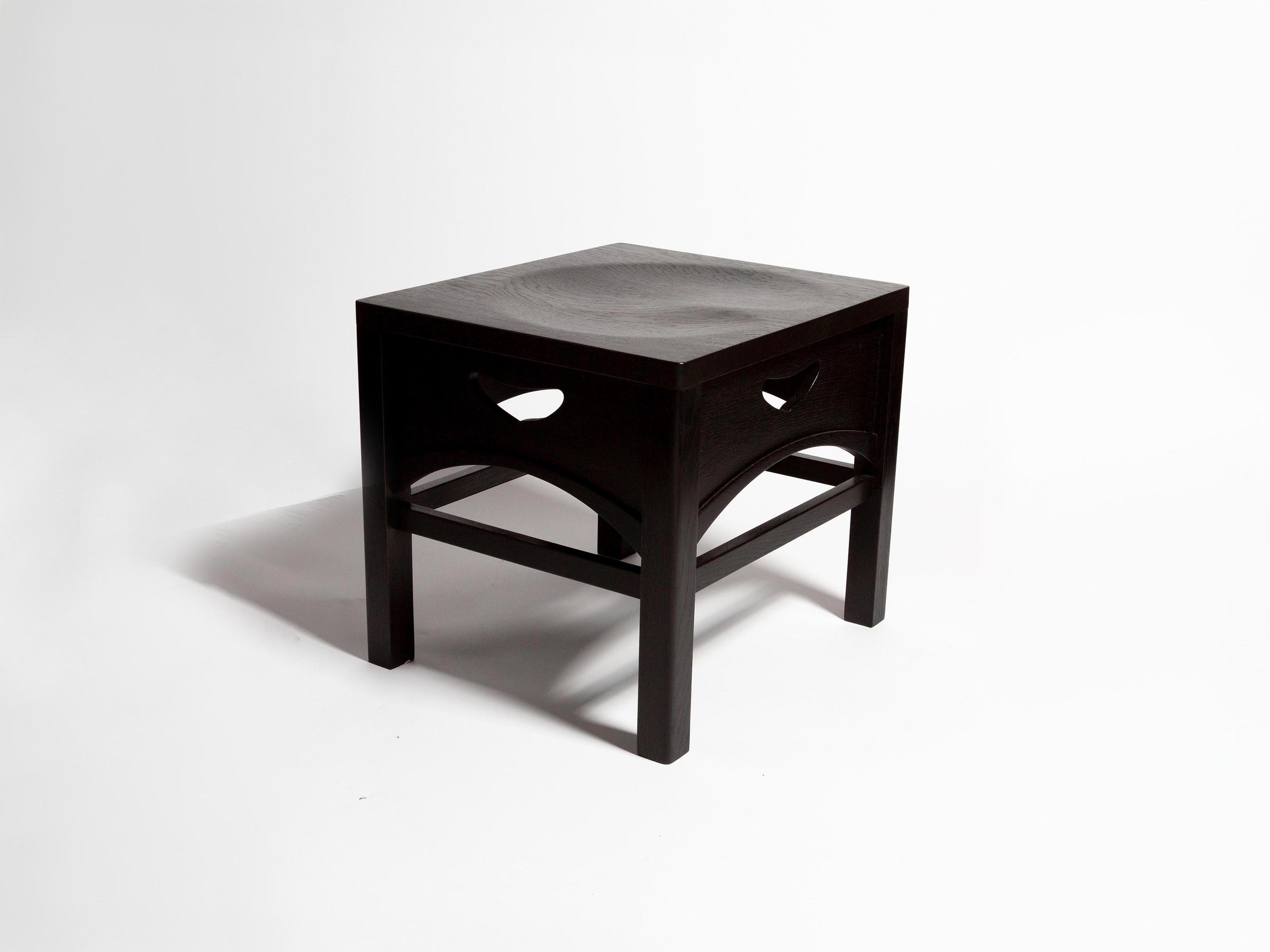 MACKINTOSH STOOL IN BLACK