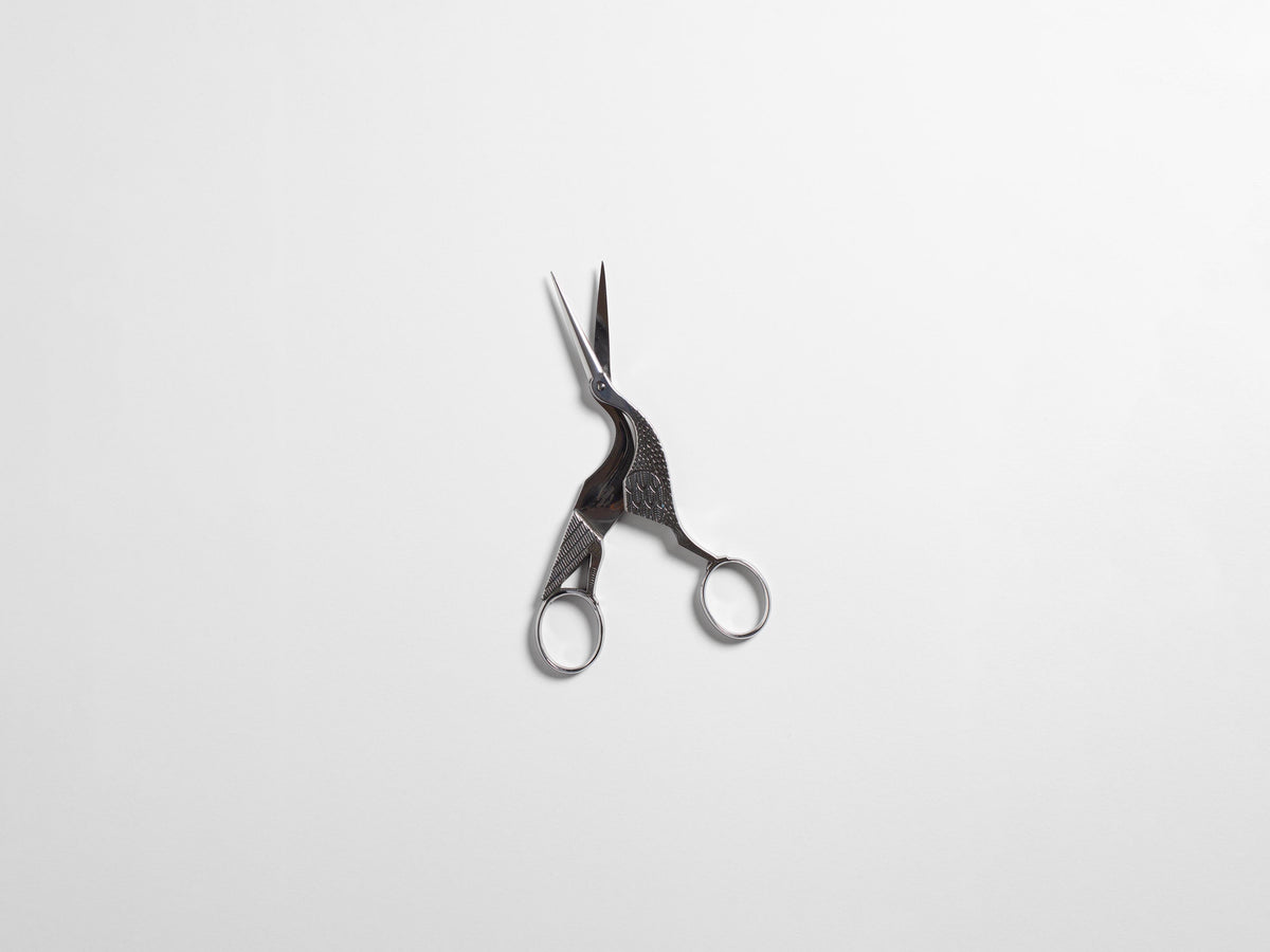 Antic Scissors ANTIQUE SCISSORS IN CARBON STEEL in SILVER HW0124FA0532910O/S | JW ...
