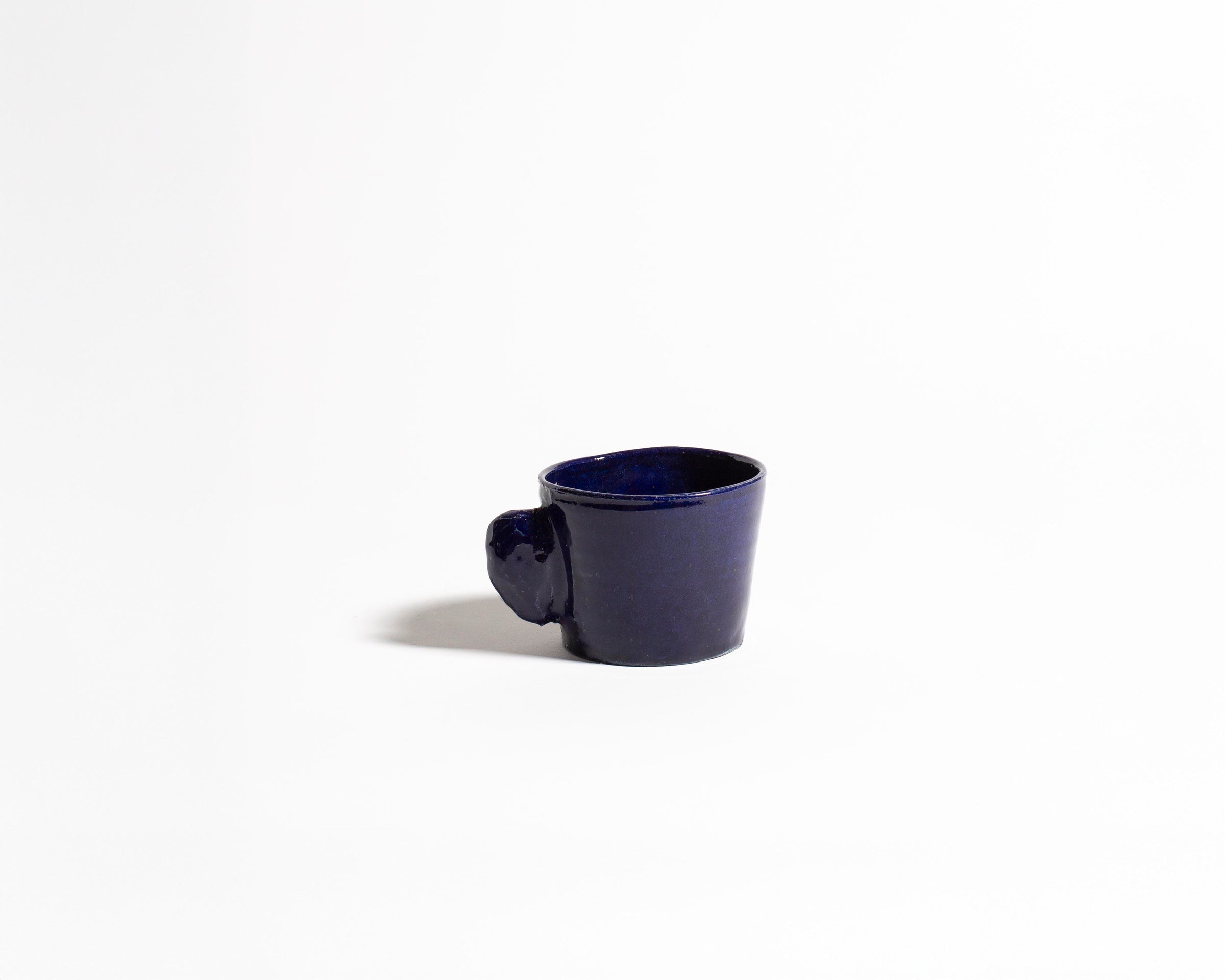 Akiko Hirai "Not I", Samuel Beckett Mug in Dark Blue