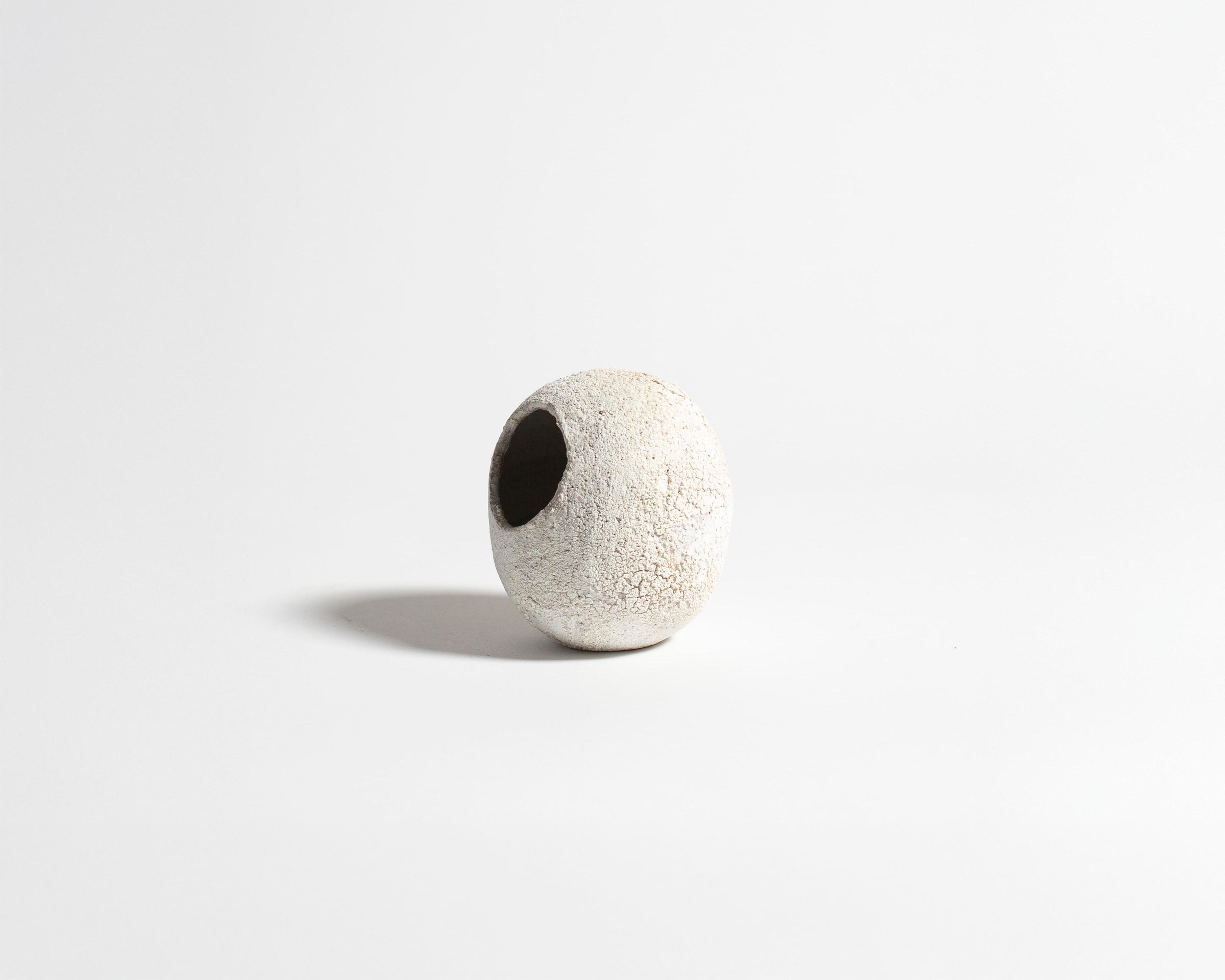 Akiko Hirai Laughing Cocoon Sugar Jar in White