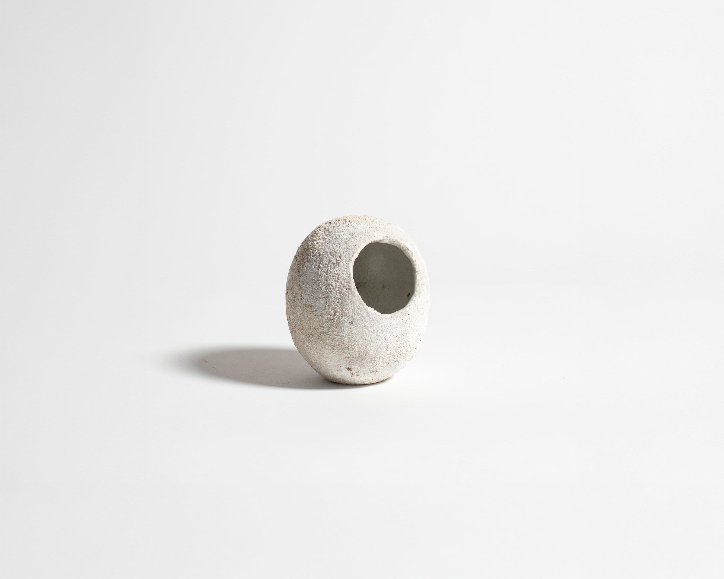 Akiko Hirai Laughing Cocoon Sugar Jar in White
