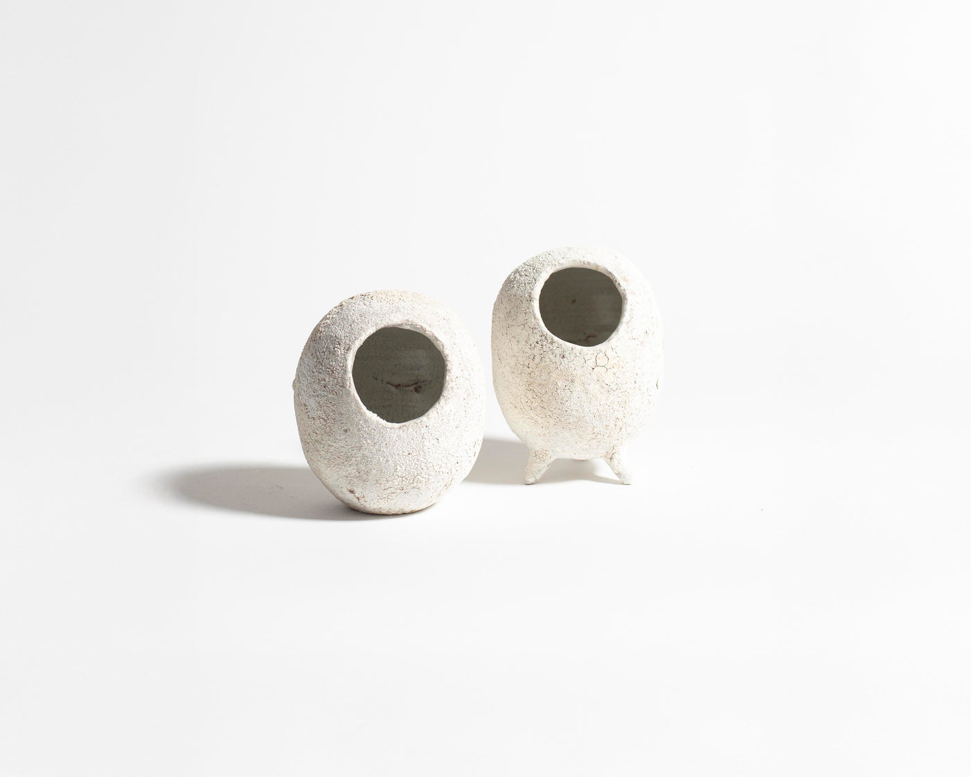 Akiko Hirai Laughing Cocoon Sugar Jar in White