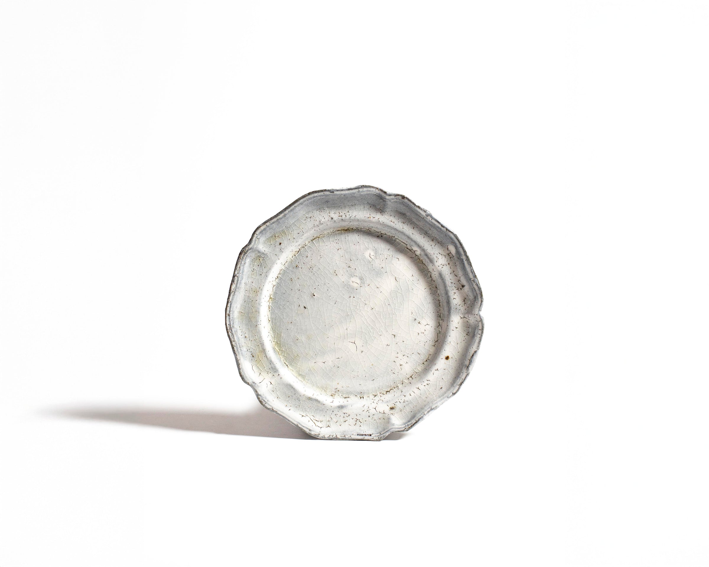 Akiko Hirai Small Round French Style Plates in White/Multi