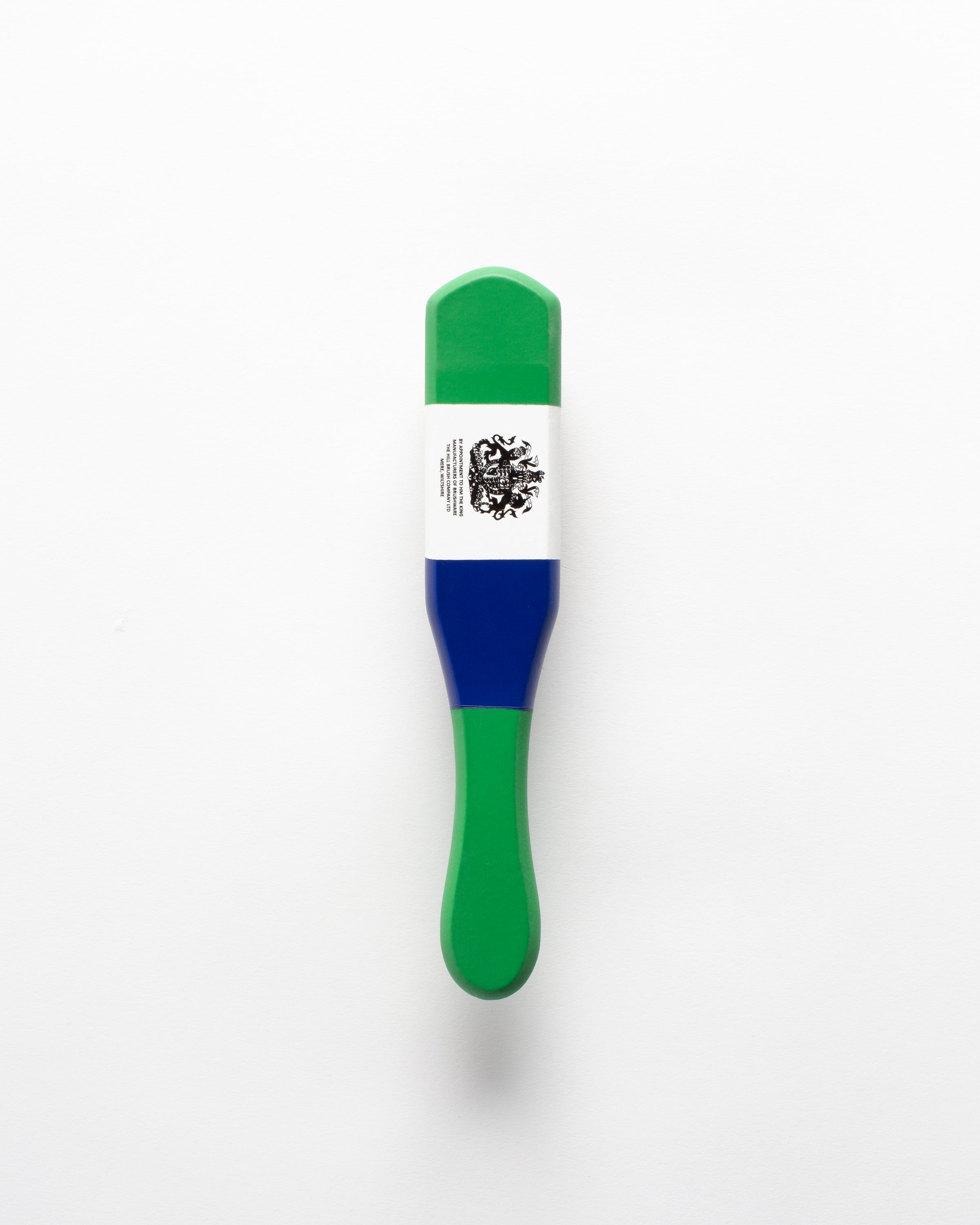 Hillbrush Clothing Brush in Green & Blue