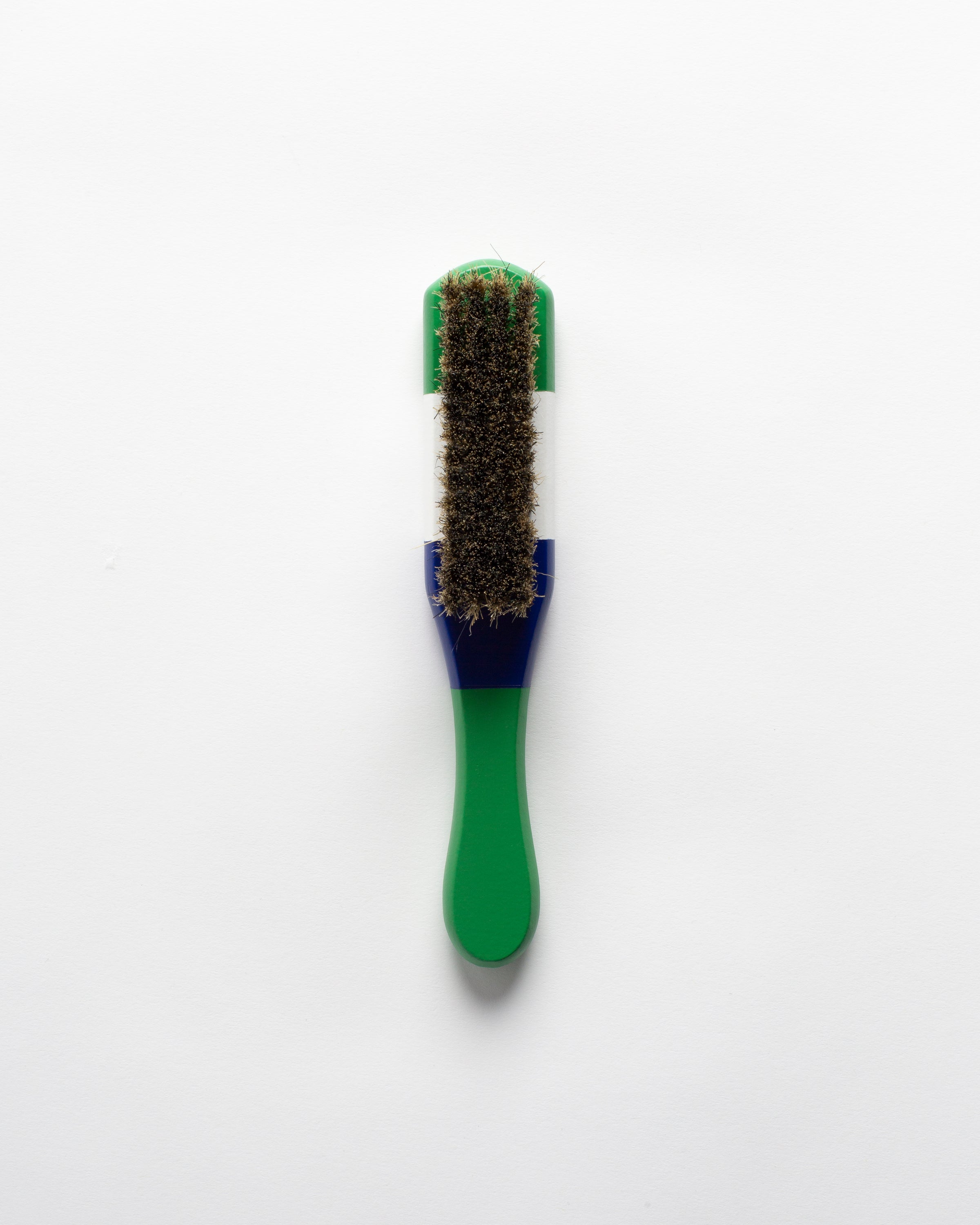 Hillbrush Clothing Brush in Green & Blue