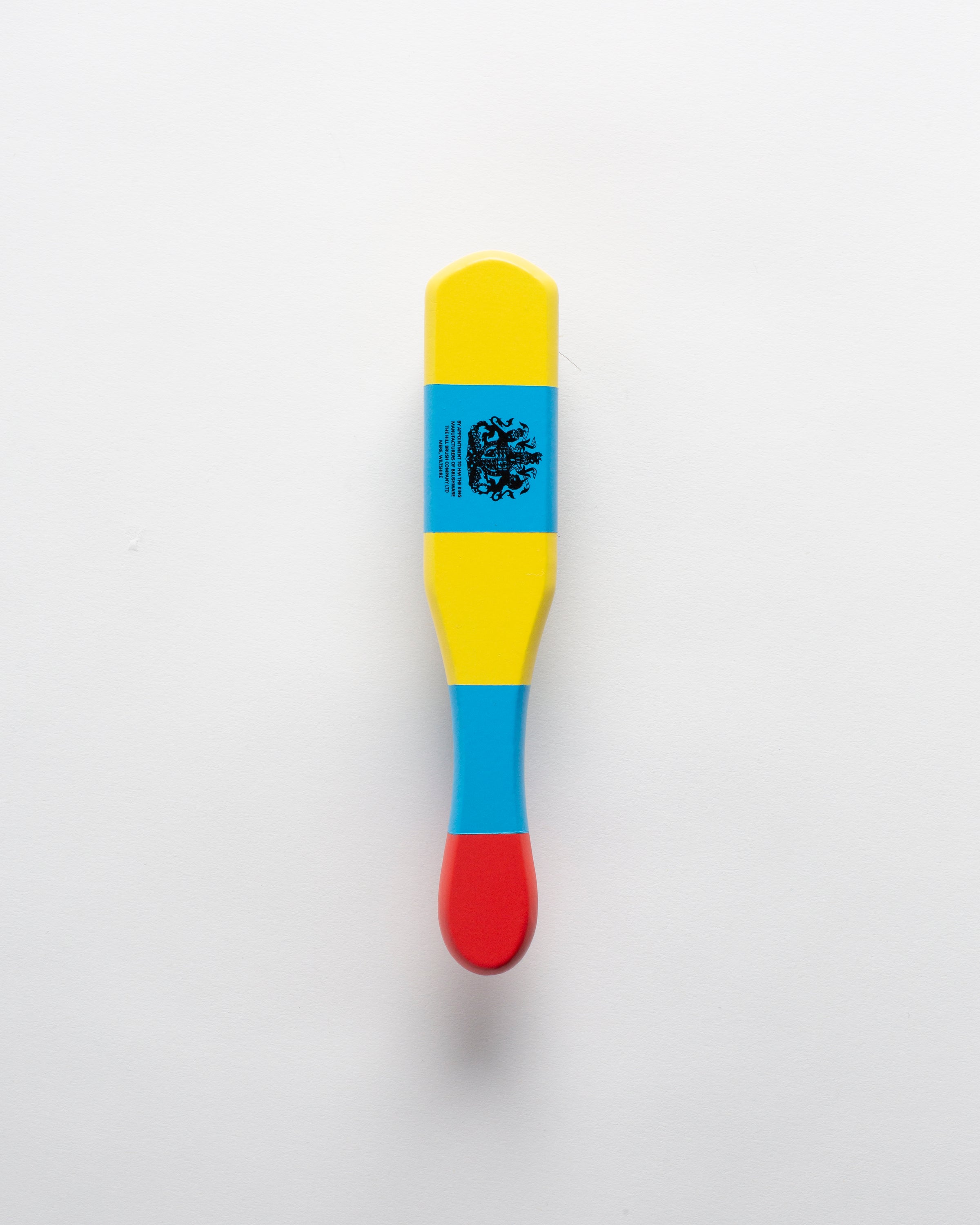 Hillbrush Clothing Brush in Yellow & Blue