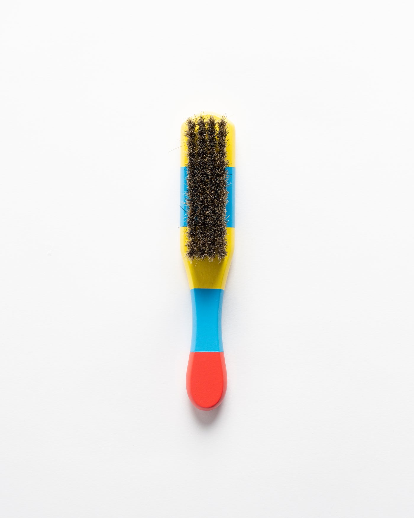 Hillbrush Clothing Brush in Yellow & Blue