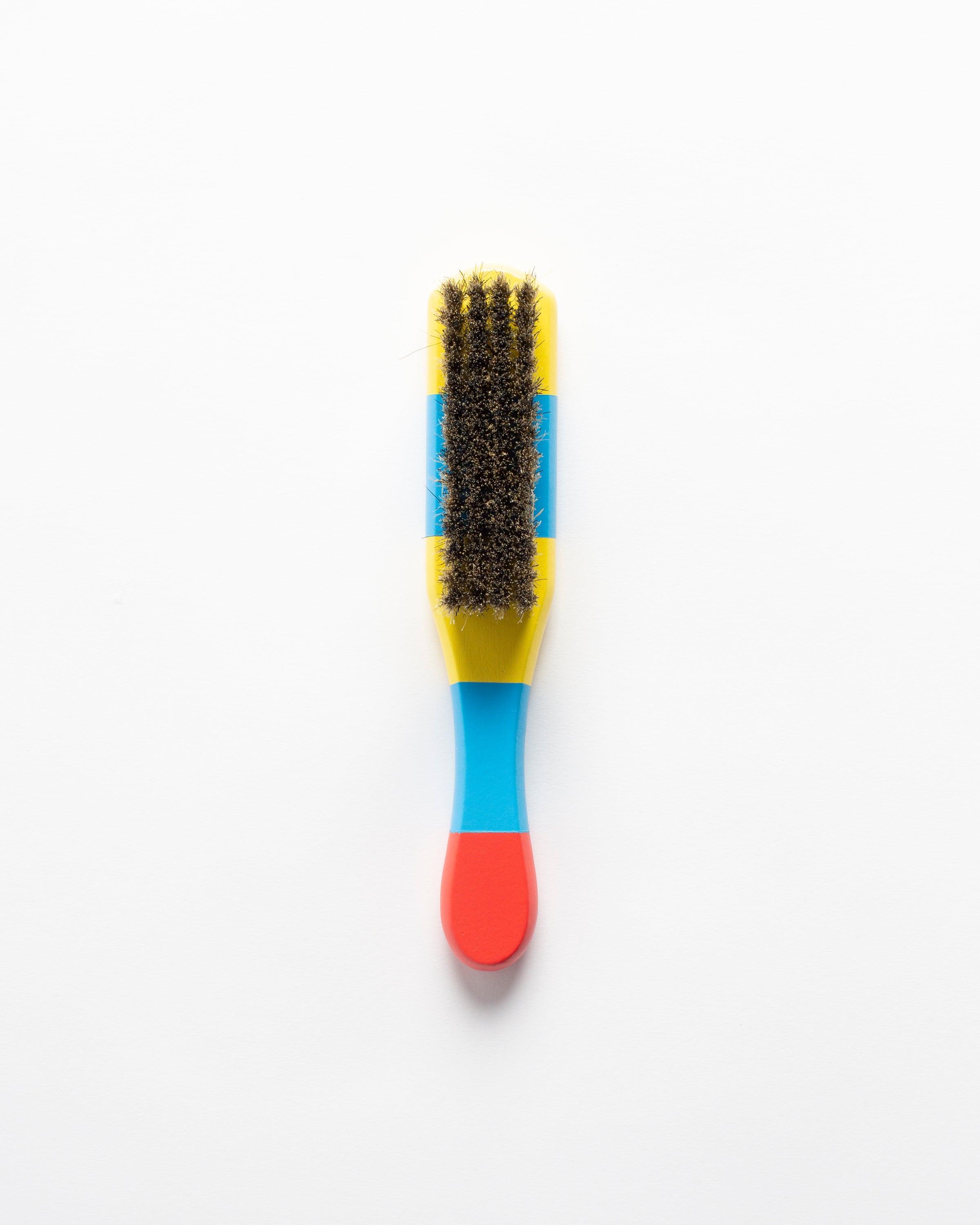 Hillbrush Clothing Brush in Yellow & Blue