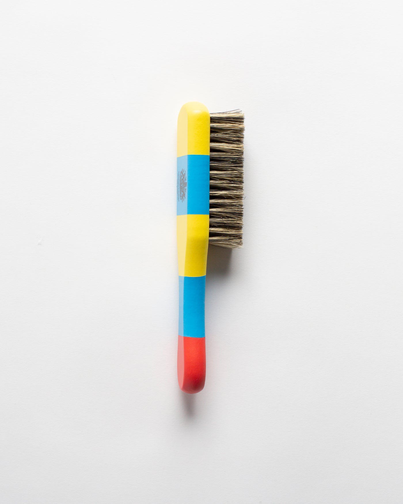Hillbrush Clothing Brush in Yellow & Blue