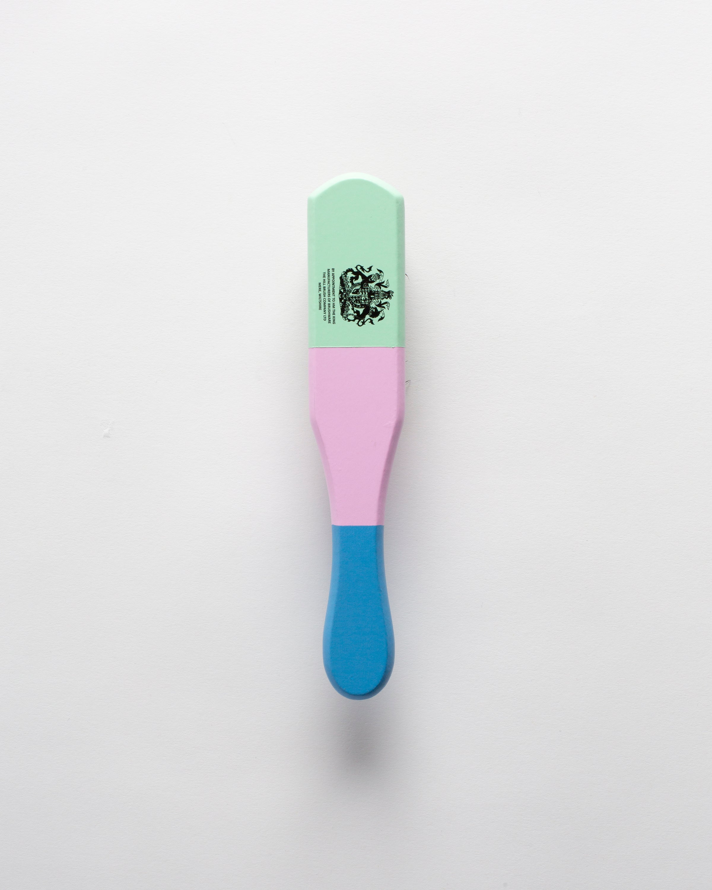 Hillbrush Clothing Brush in Pink & Blue