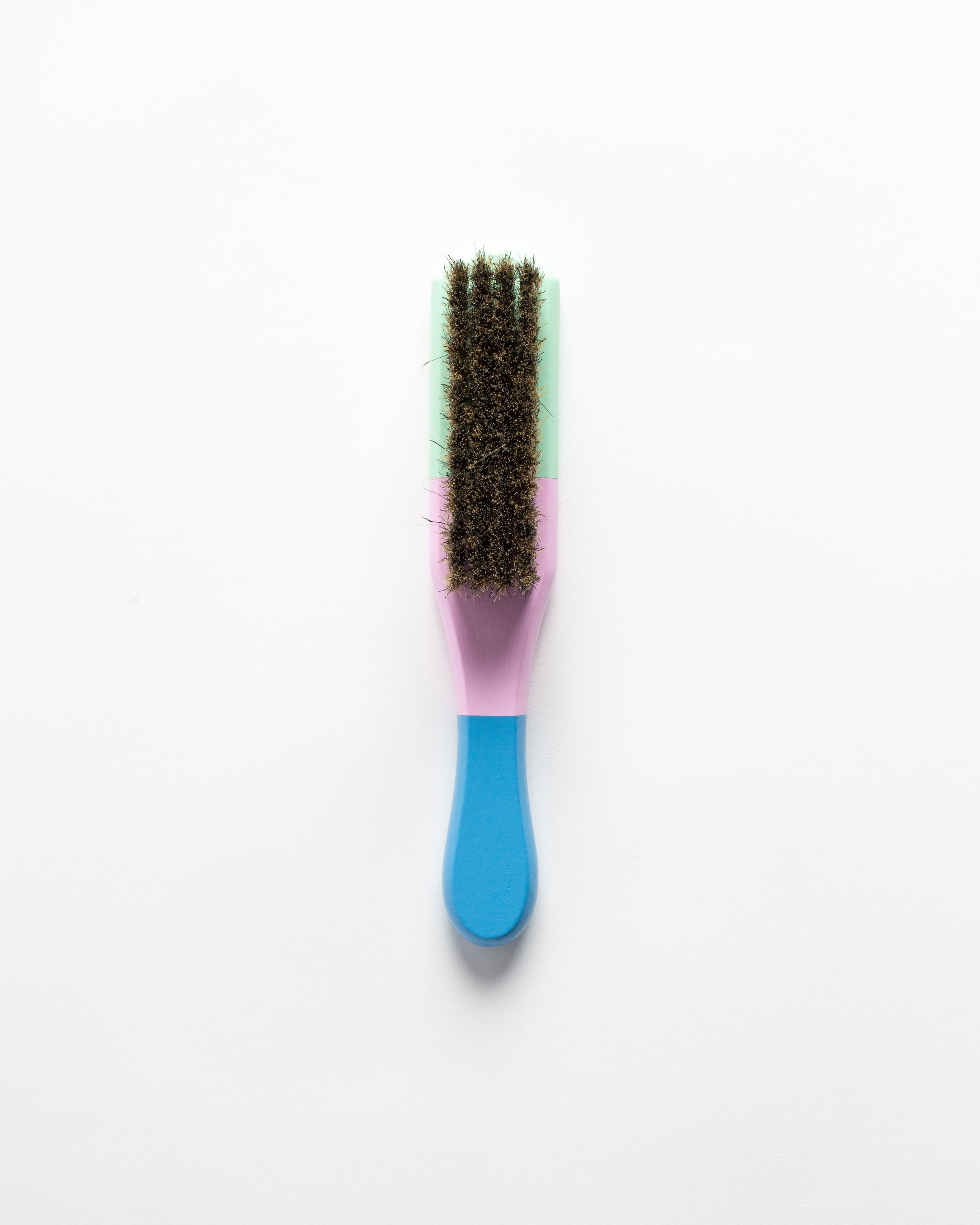 Hillbrush Clothing Brush in Pink & Blue