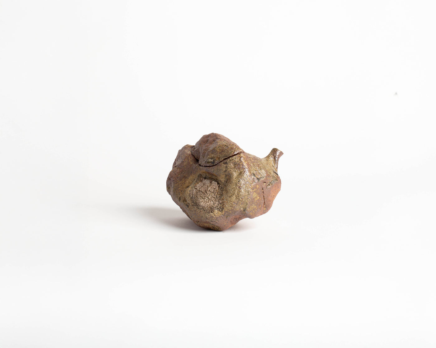 Akiko Hirai Medium Rock Teapot in Charcoal Melange