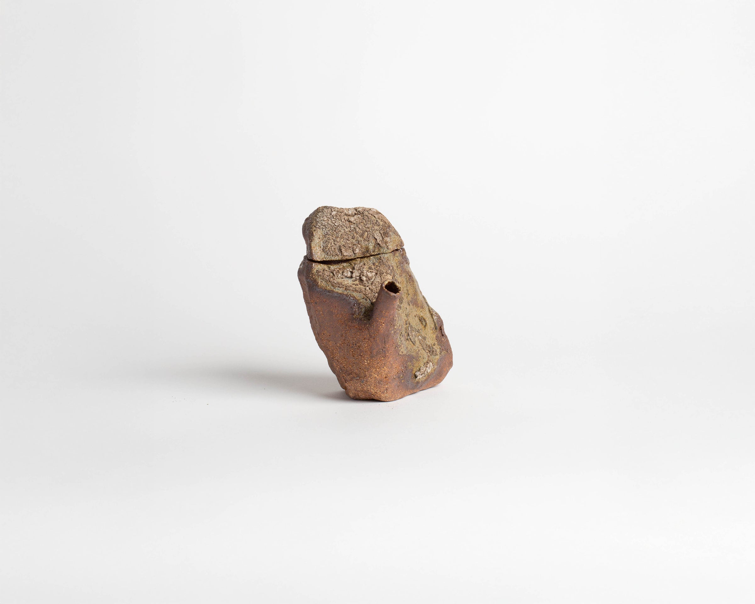 Akiko Hirai Small Rock Teapot in Charcoal Melange