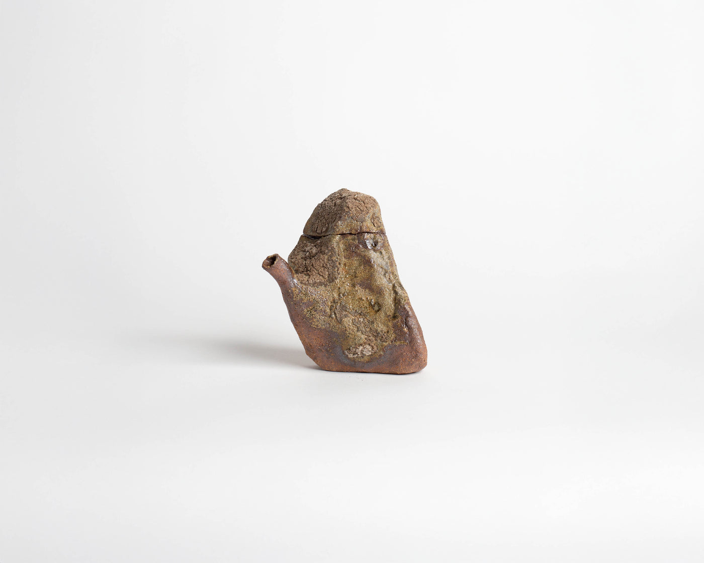 Akiko Hirai Small Rock Teapot in Charcoal Melange