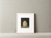 PEAR AGAINST A BLACK BACKGROUND BY ROBERT KULICKE [1964]