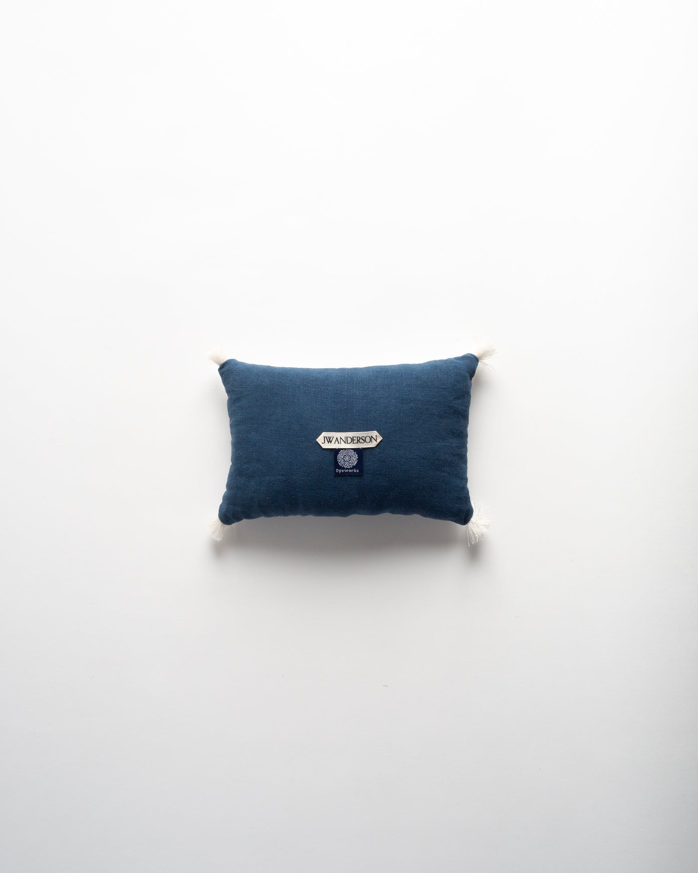 The Dyeworks 20th Century Java Indigo Batik Medium Lavender Pillow