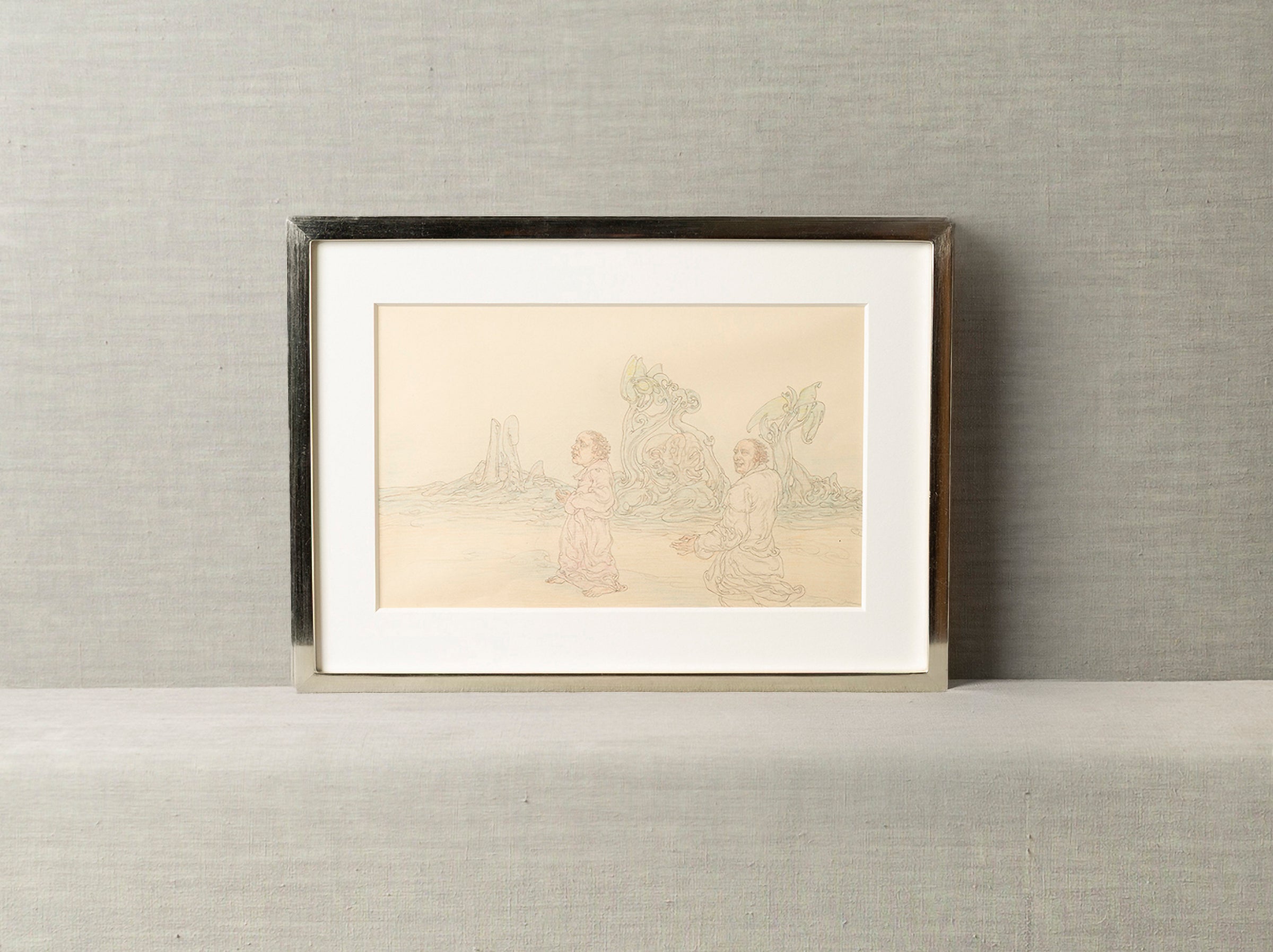 SCENE 04: FIGURES IN A DESOLATE LANDSCAPE