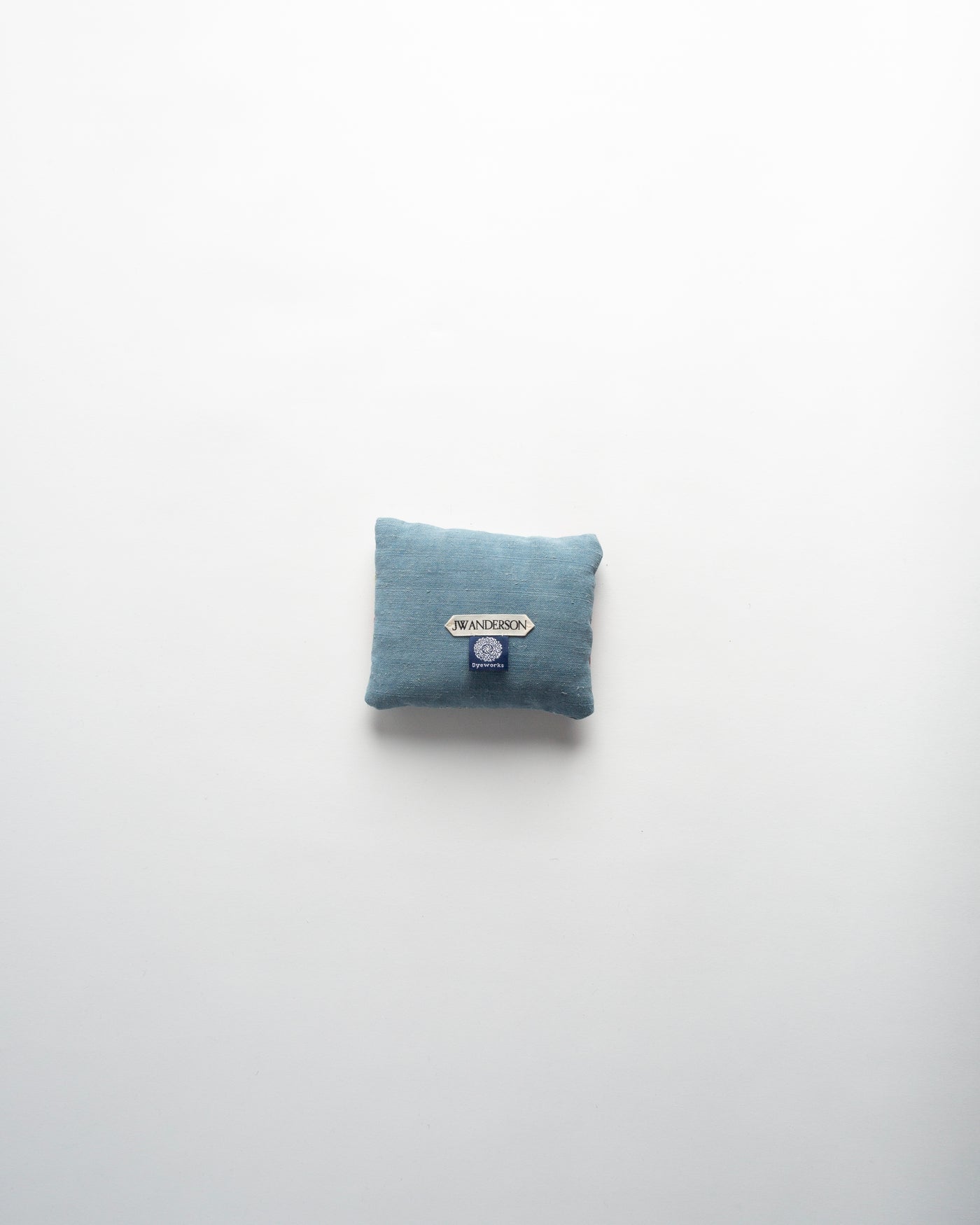 The Dyeworks 19th Century Uzbek Silk Embroidery Small Lavender Pillow