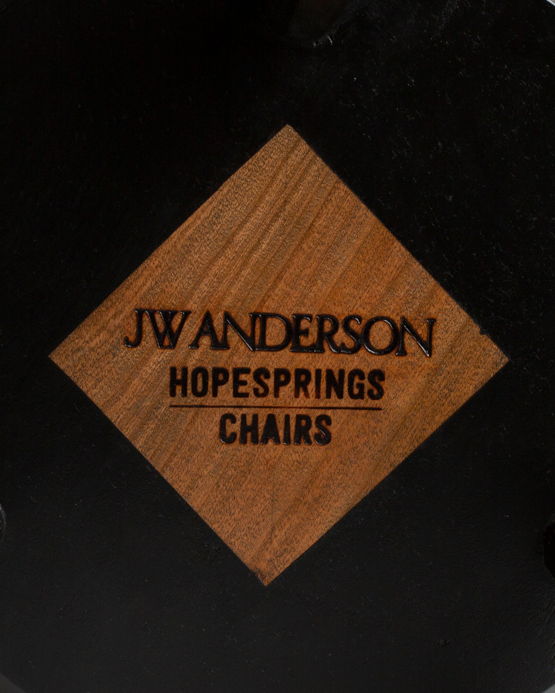 European Cherry Round Milking Stool in Black