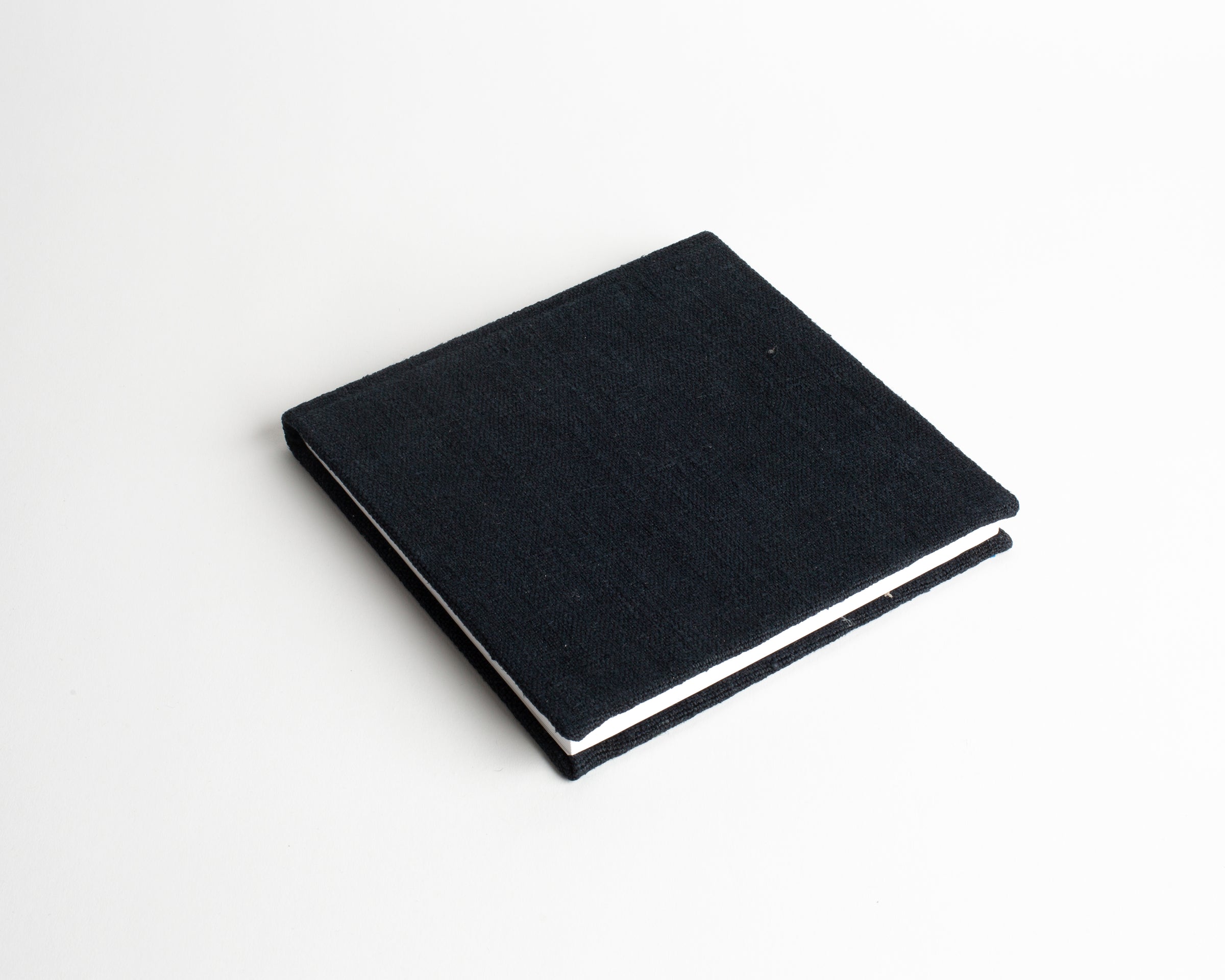 The Dyeworks Sketchbook in Hand Dyed Antique Linen Deep Japanese Indigo