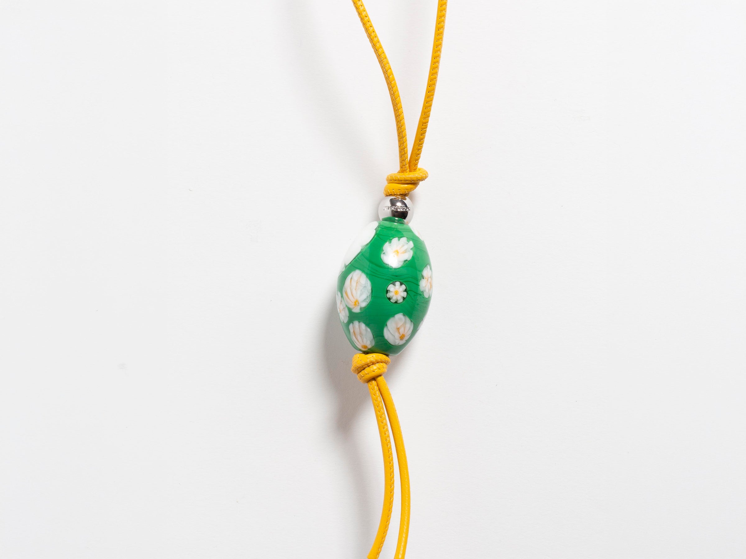 MURRINA BEADED CHARM IN GREEN & MULTI
