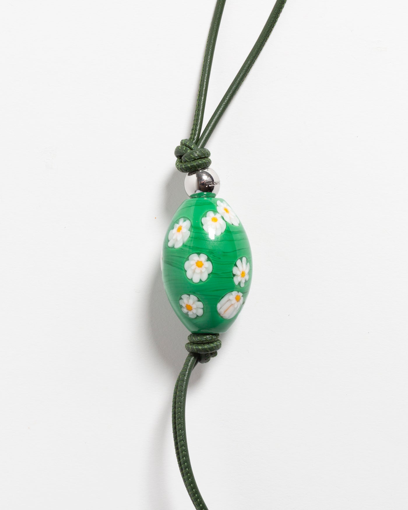 MURRINA BEADED NECKLACE IN GREEN & MULTI