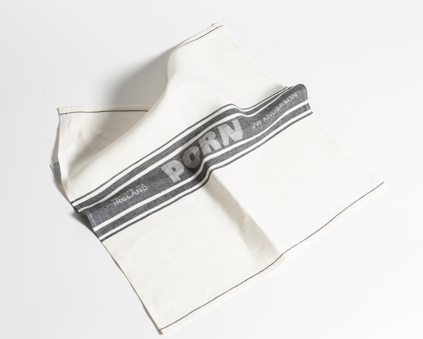 PORN NAPKINS IN BLACK & OFF-WHITE
