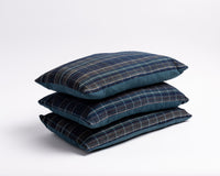 JW ANDERSON X DYEWORKS MEDIUM CUSHION IN ANTIQUE INDIGO FABRIC