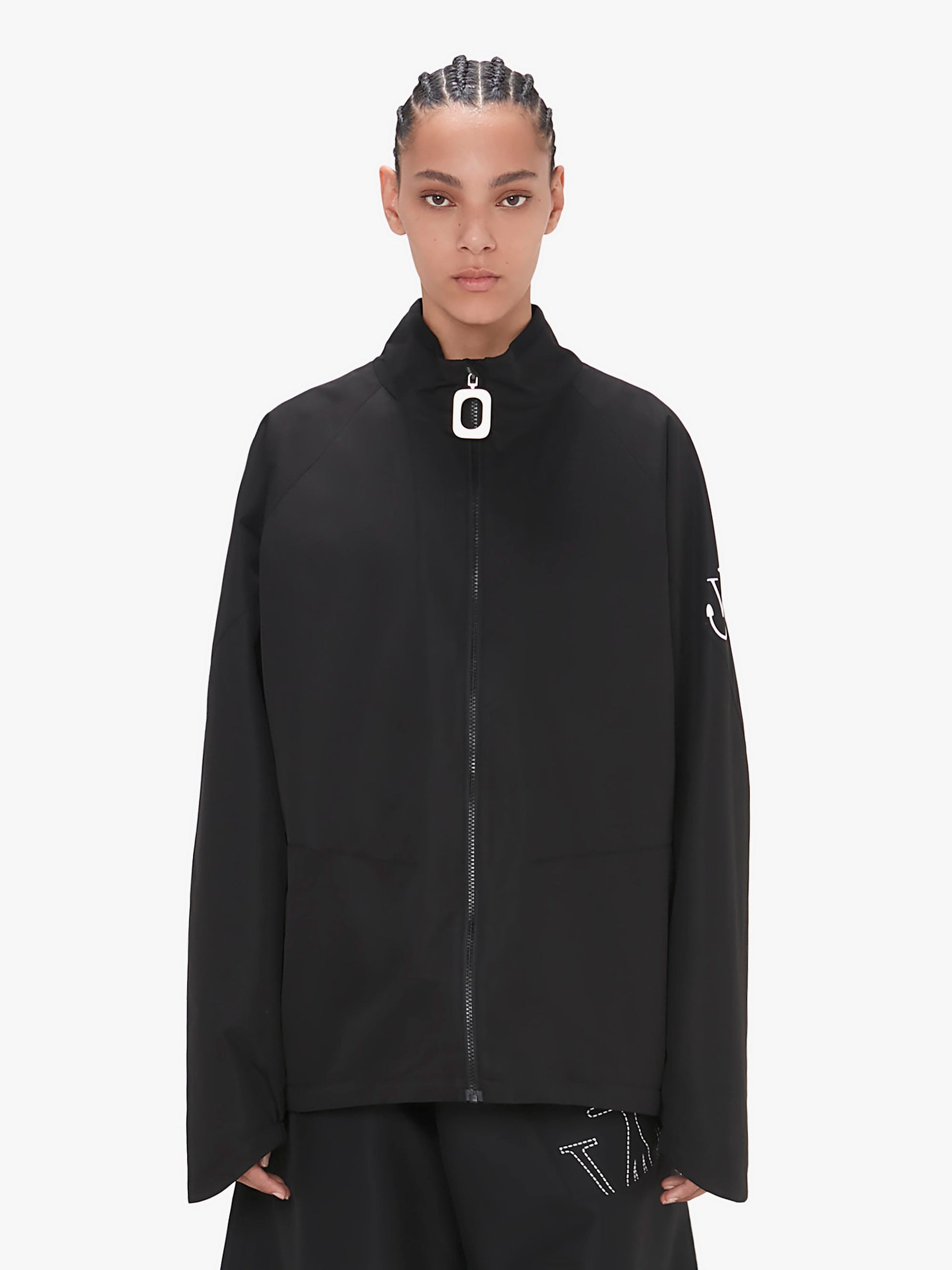 ZIP FRONT TRACK JACKET