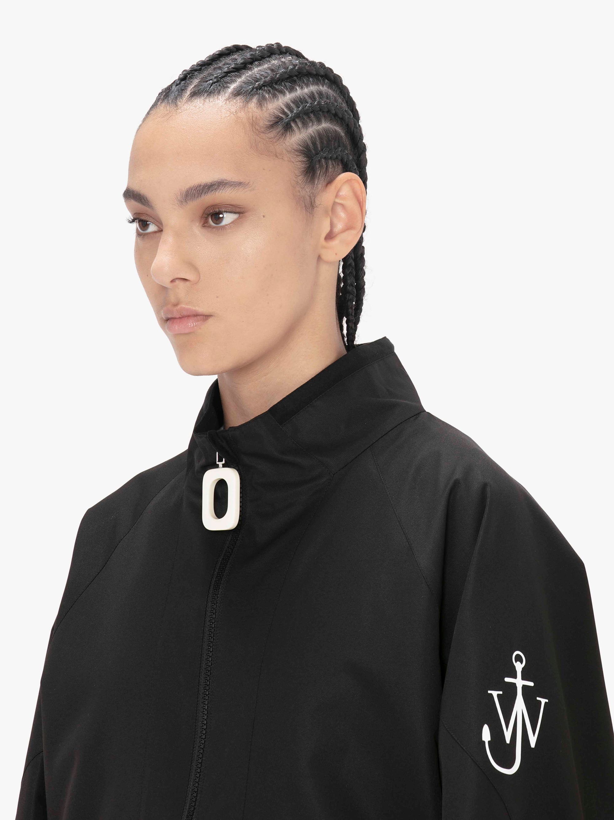 ZIP FRONT TRACK JACKET