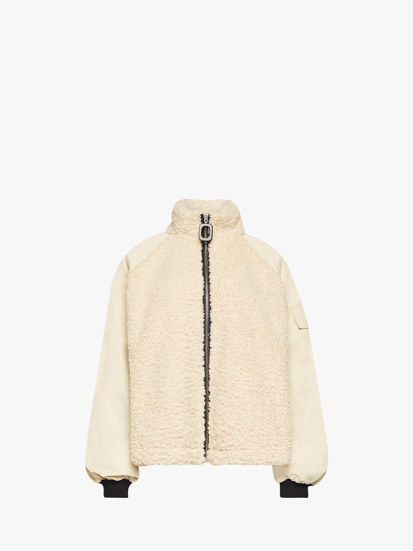 CL_COLOUR BLOCK TRACK TOP - BEIGE_JK0367PG1736