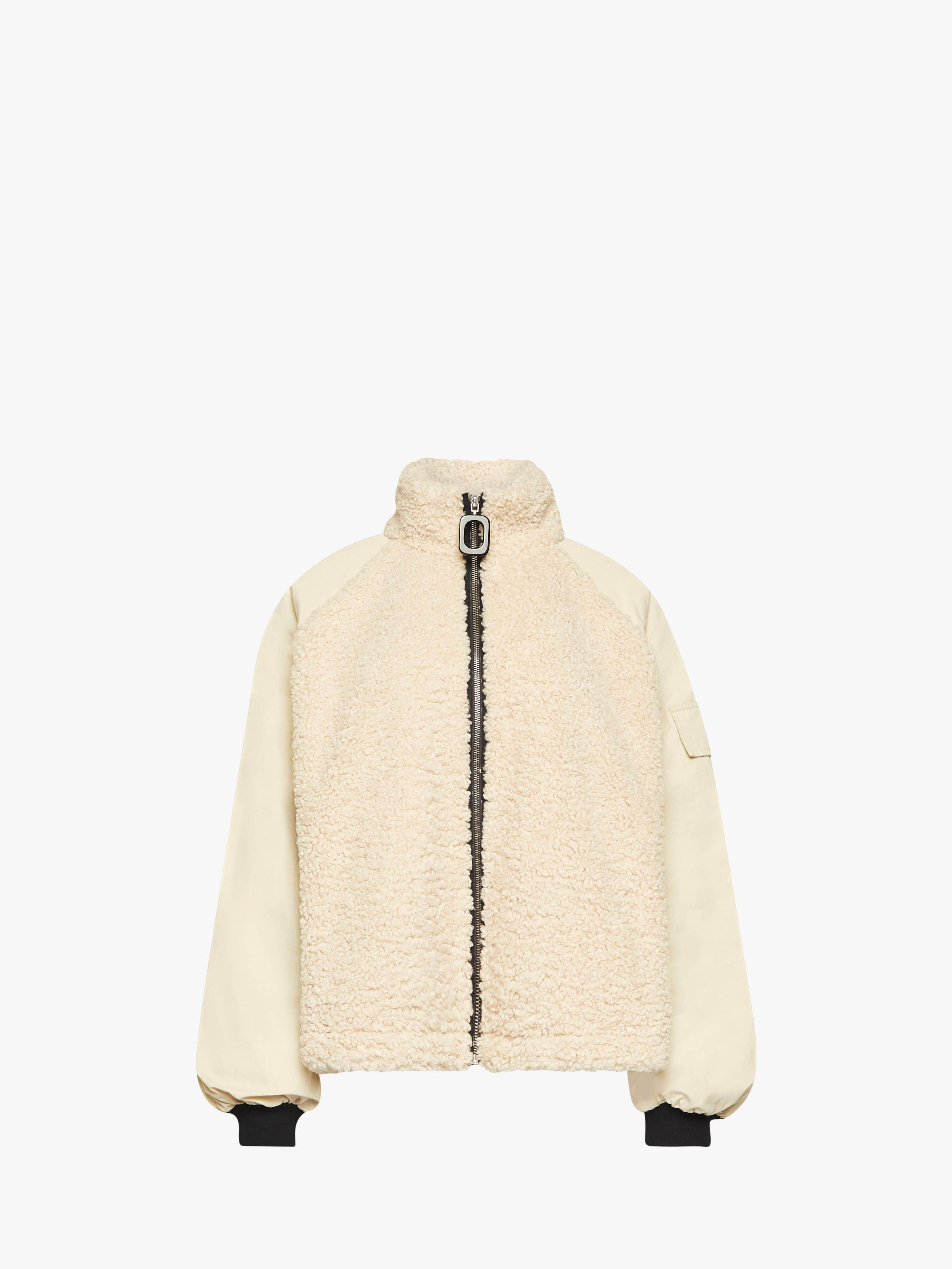 CL_COLOUR BLOCK TRACK TOP - BEIGE_JK0367PG1736