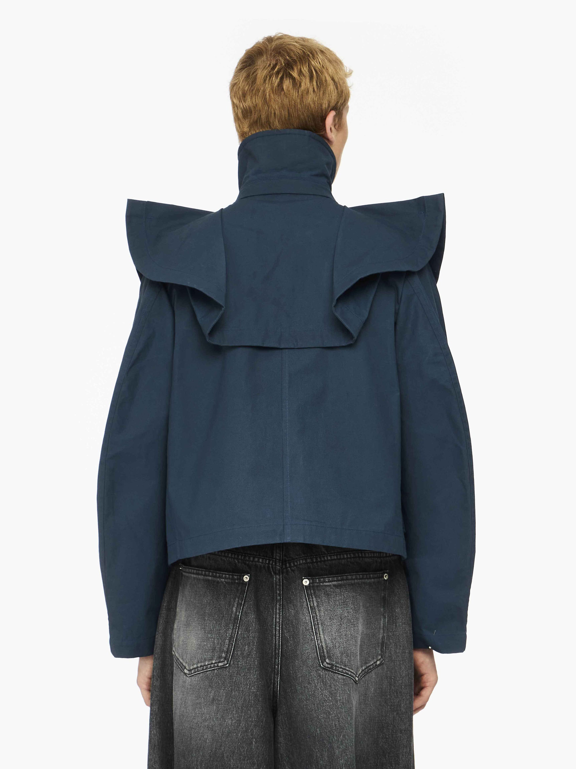 OVERSIZED COLLAR TRENCH JACKET