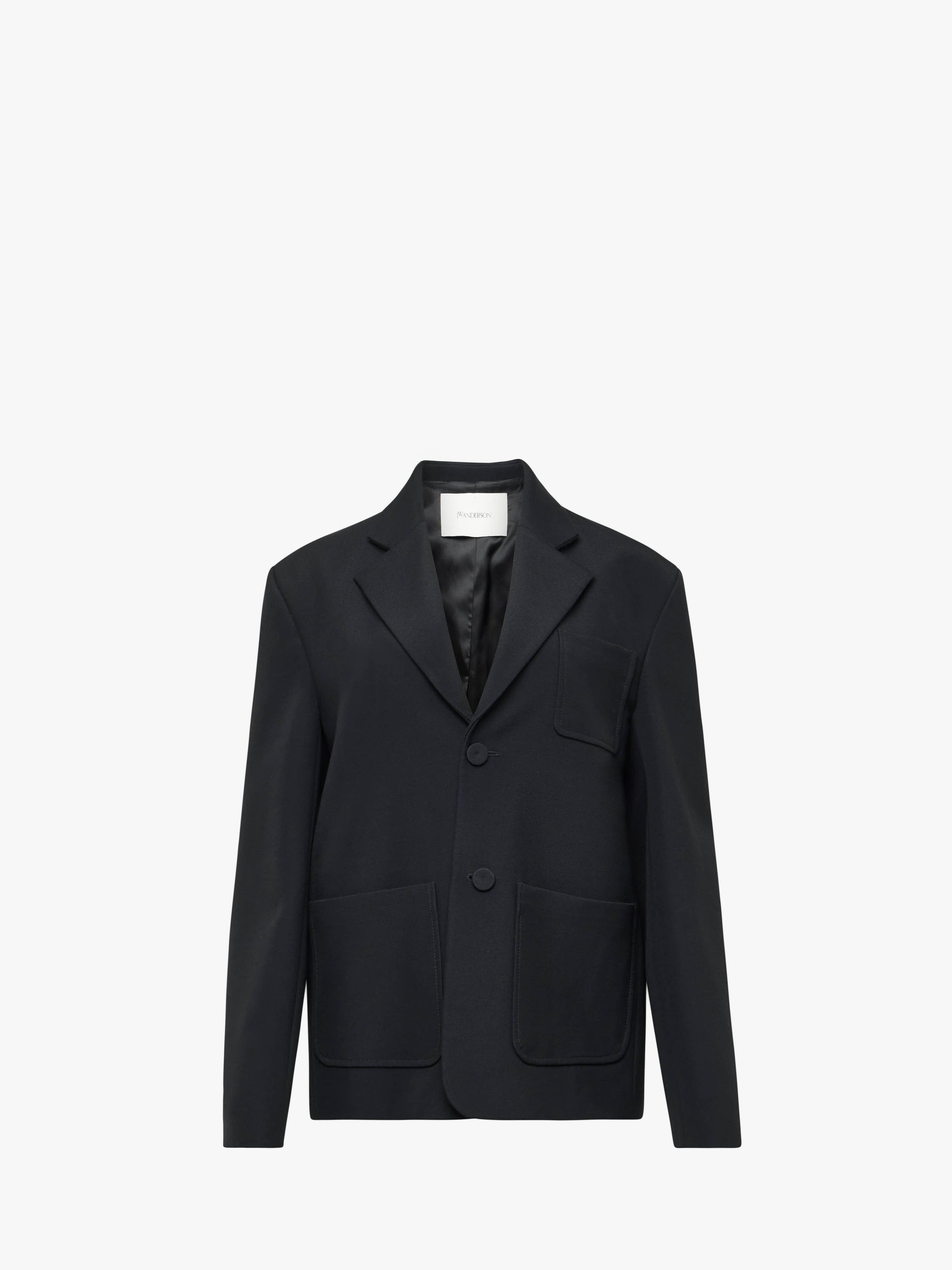 CL_PATCH POCKET BLAZER - BLACK_JK0379PG1679