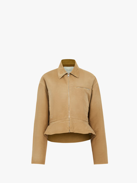 Cosmos suede jacket – VIKTORIACHAN