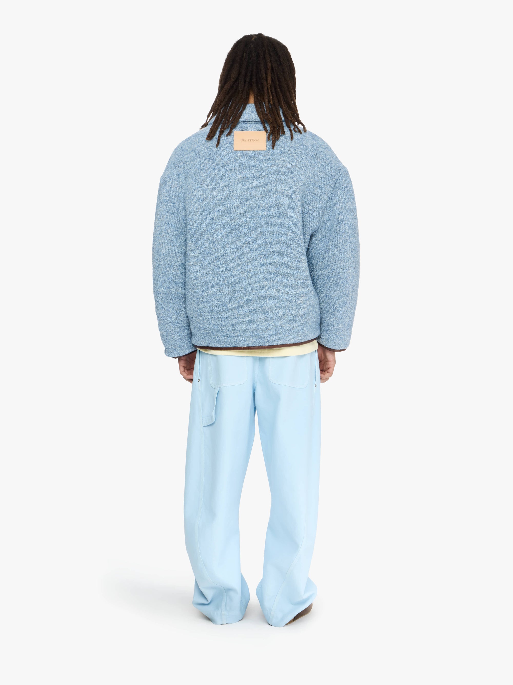 CONTRAST TRIM CASUAL JACKET