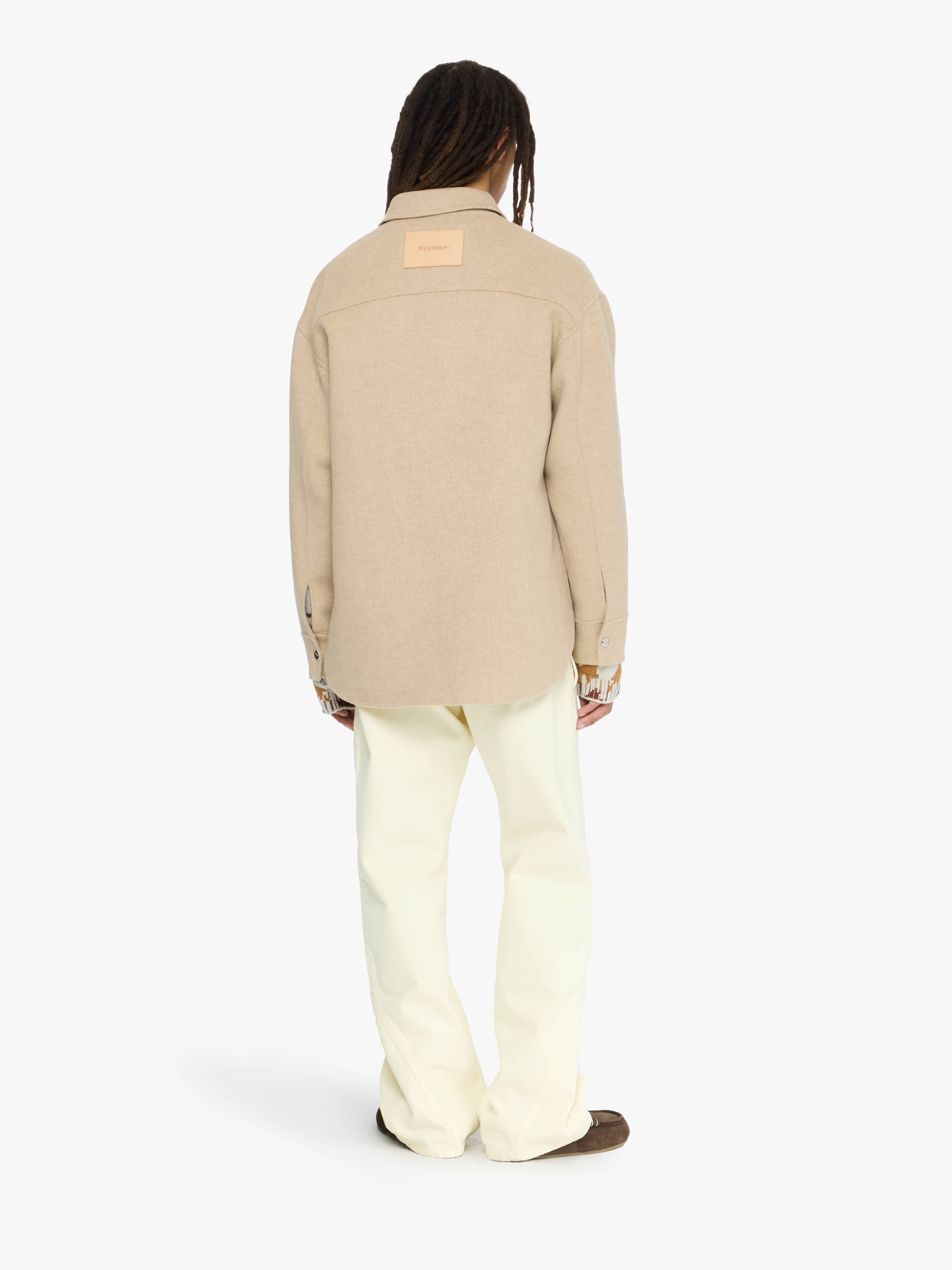 [ADD SEOUL] ★WOOL BOUCLE AVANTGARDE SHIRT JACKET OVERSIZED SHIRT JACKET – JW Anderson