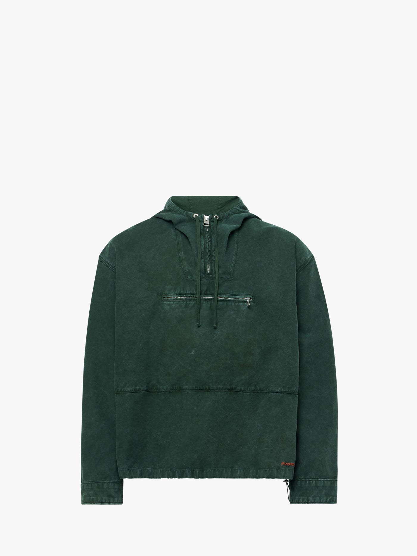 CL_GARMENT DYE ANORAK - PINE_JK0397PG1600